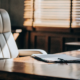 Civil suit lawyer's desk with documents prepared for a free consultation.